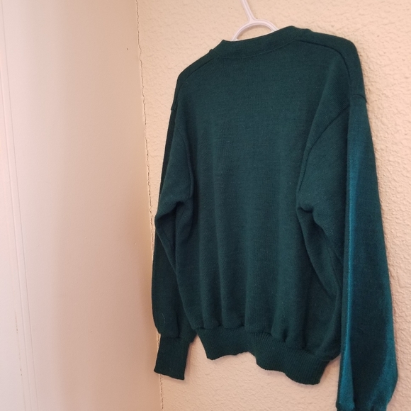 Vintage "Langara Fishing Lodge" V-Neck Sweater - Picture 5 of 5